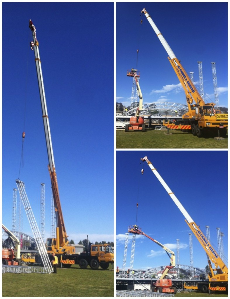 Crane Rigging Services Bendigo Groovin The Moo